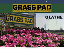 Tablet Screenshot of grasspad.com